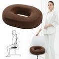 thumbnail image 2 of Fall Decor Kitchen Throw Pillow Cushion Memory Foam For Seat Cushion Slow Hollow Buttock Mat Pad Home Hollow Seat Cushion Car Student Butt Seat Cushion Car Seat Cushion Clearance, 2 of 9