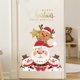 thumbnail image 4 of XWSHYW Decoraciones Navideñas Pegatinas de Pared para Puerta con Diseño de Ciervo de Papá Noel, 4 of 6