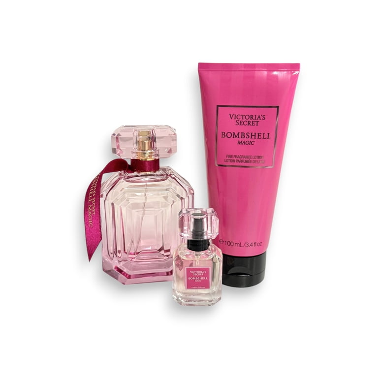 Victoria's Secret Bombshell Magic 3pk Eau De Parfum and Lotion