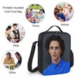 thumbnail image 5 of Timothée Chalamet Backpack Set of Three 17 Inch Daypack Lunch Carrier and Zippered Pencil Bag, 5 of 5