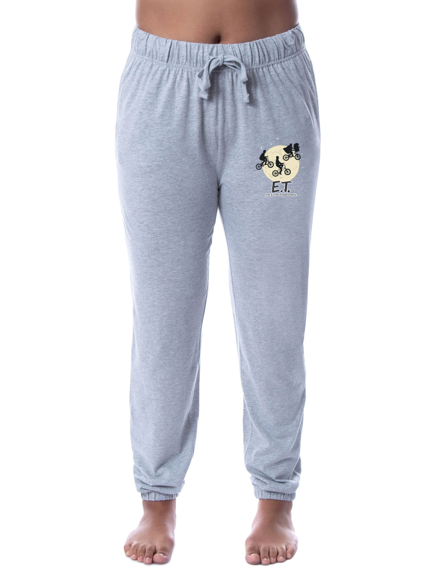 E.T. the Extra-Terrestrial Womens' 1982 Characters Jogger Sleep Pajama Pants