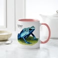 thumbnail image 4 of CafePress - Blue Poison Dart Frog Mug - 11 oz Ceramic Mug - Novelty Coffee Tea Cup, 4 of 4