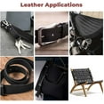 thumbnail image 6 of ELW 9-10 oz. 3.6-4mm Black Straps, Belts, Strips 5"X72" 12.7x183cm - Belt Grade Latigo Leather for Cowhide Heavy DIY Craft - Pet Collars, Blanks, Accessory, Jewelry, Key Chains, 6 of 9