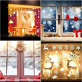 thumbnail image 5 of hojas de pegatinas navideñas para ventanas, pegatinas de copos de nieve, pegatinas para fiestas navideñas, 5 of 5