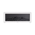 thumbnail image 1 of Flame Fireplace Oil Diffuser Simulation Fireplace Flame Diffuser Atmosphere Timing Creative Humidifier(without Oils) White, 1 of 7