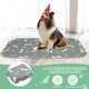 thumbnail image 4 of Almohadilla lavable para orina de mascotas, paquete de 2 almohadillas reutilizables para cachorros, almohadillas para cachorros de absorción rápida para perros, gatos, cobayas, 4 of 5