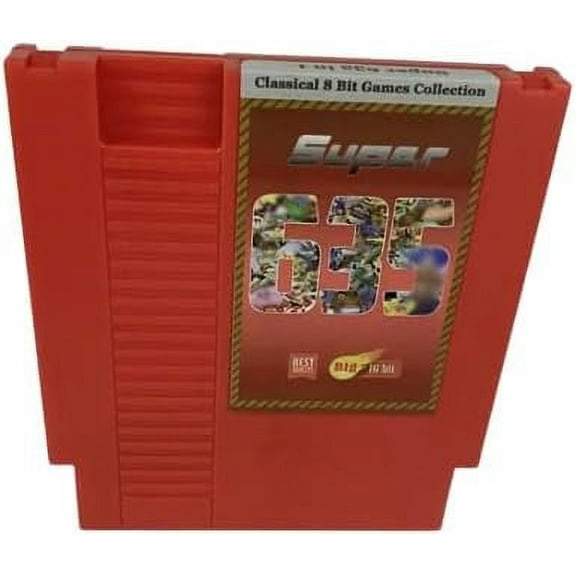 635 in 1 Games Cartridge - Multicart 8 bit 72 pin Retro Classic RED Shell