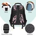 thumbnail image 4 of Yuyamidu Axolotl Kids School Backpack for Girls Pink Cherry Blossom Kids Teens School Bookbag Elementary Primary Schoolbag Bagpack for Students, 4 of 7