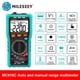 thumbnail image 1 of Multímetro digital Mileseey NCV Medidor de voltaje de CA / CC de rango automático Luz de flash Luz trasera Medidores de abrazadera de pantalla grande Tan Jianjun unisex, 1 of 2