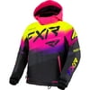 FXR Child Boost Snowmobile Jacket Thermal Flex Insulated Black Neon Fusion - 8 220406-1095-08
