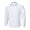White, variant on Men's White Dress Shirts Wrinkle Resistant Stretch Long Sleeve Button Down Shirt Regular Fit