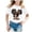 Z01-White, variant on MUXiin Girls Tops Size 10-12 Floral Graphic Round Neck Preppy Short Sleeve T Shirt Fashion Cool Back To School Vacation Tops Tees Shirts for Youth Boys Girls Girls Summer Tops T-Shirts