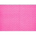 thumbnail image 2 of Zelouf Embroidered Cotton Eyelet , Sewing, DIY, Crafts Fabric by the Yard, 331 Vivid Pink, 7 Yard, 2 of 2