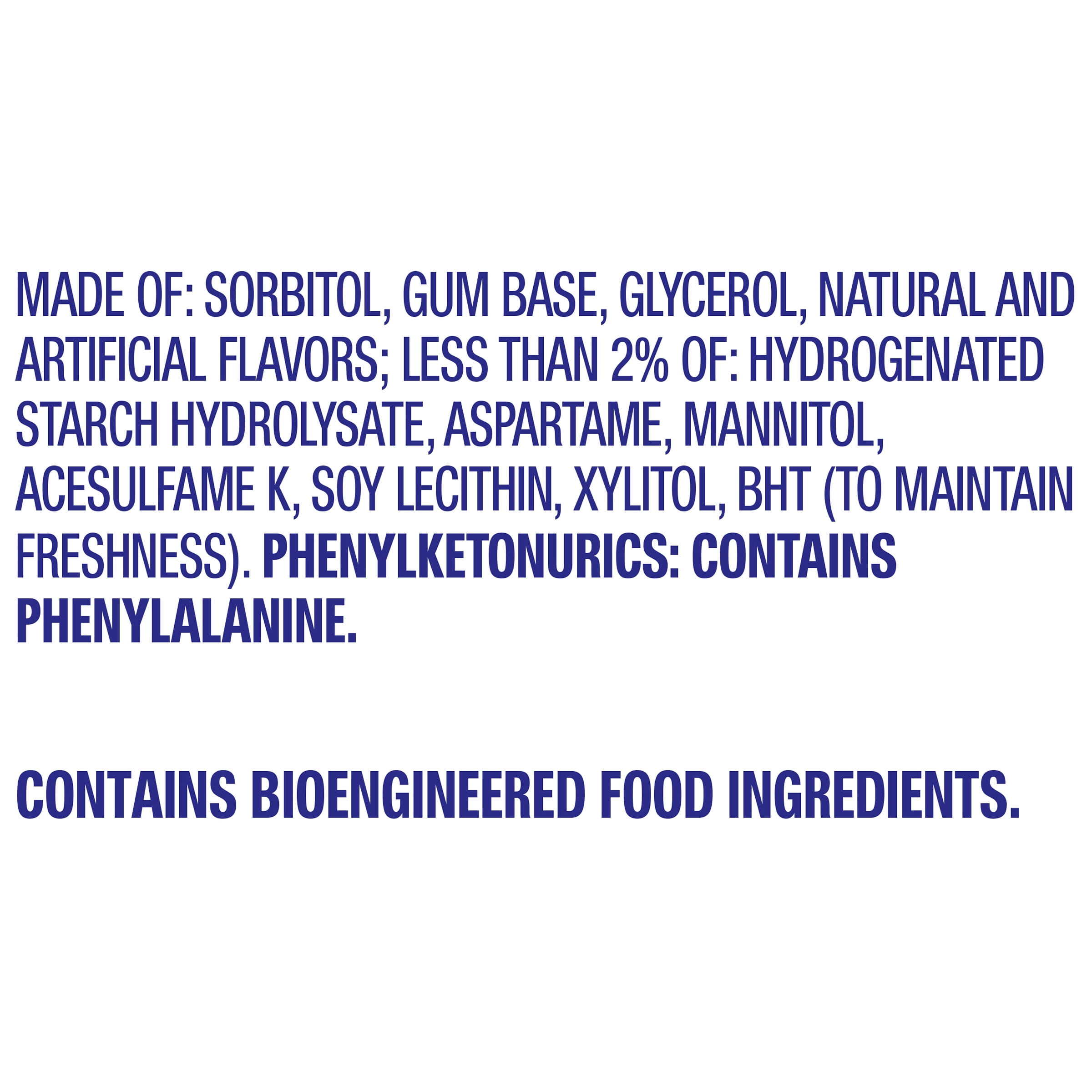 ORBIT Peppermint Sugar Free Chewing Gum - 12 Ct Bulk Box