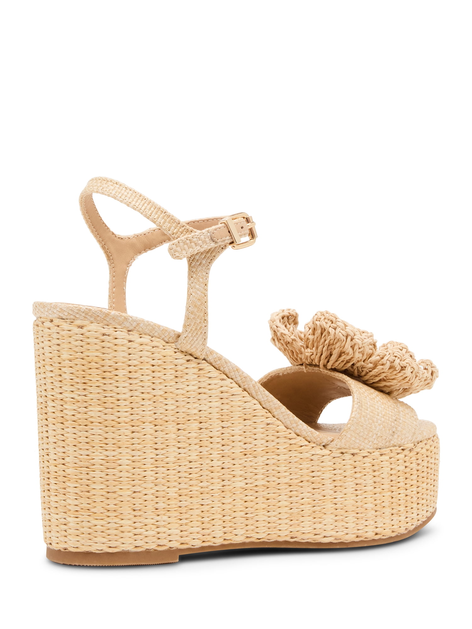 Madden Girl Women's Sassy Floral Wedge Dress Sandal