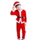 thumbnail image 1 of Disfraz de Papá Noel de Navidad para , traje de Papá Noel, ropa de , vestidos elegantes para fiesta de Navidad, Cosplay, accesorio de f chico 160cm Macarena Disfraz de Papá Noel, 1 of 8