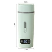 BCZHQQ Travel Electric Kettle,Beyoung 350ml Portable Tea Coffee Kettle with 4 Temperature Control and LCD Display,Personal Mini Water Boiler Auto Shut-Off & Boil Dry Protection,Summer Clearance