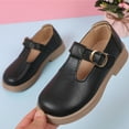 thumbnail image 2 of NOKIO Girl's Platform Penny Loafers School Uniform Flats Slip on Round Toe Dress Shoes Boys Girls Loafer Flats Slip-On Comfort School Casual Dress Shoes Little Girls Loafers, 2 of 5