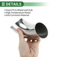 thumbnail image 5 of Unique Bargains 90 Degree Mandrel Bend Elbow Car Modified Exhaust Pipe Tubing Piping 2.5" Inch OD Thickness 1.5mm/16GA 63x175x1.5mm 304 Stainless Steel Silver Tone, 5 of 7