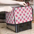 thumbnail image 7 of Daiia Floral Strawberr Pattern 2 slice Toaster Cover, Toaster Appliance Dust-proof Cover For Kitchen Small Appliance Dust Cover and Fingerprint Protection, 7 of 7