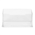 thumbnail image 2 of 3X New Clear Desktop Business Card Holder Display Stand Acrylic Plastic Desk Shelf, 2 of 9