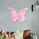thumbnail image 2 of Decoración de pared de mariposas Hermosa escultura decorativa Figura colgante Mariposas Rosado, 2 of 8
