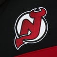 thumbnail image 5 of Men's Mitchell & Ness Black New Jersey Devils Head Coach Slogan Pullover Hoodie, 5 of 6