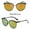 Orange, variant on YWDJ Sunglasses Womens Trendy Big Frame Hollow Sunglasses Anti-UV Sunglasses Men Sunglasses Multicolor