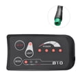 thumbnail image 1 of 5PIN S810 E-Bike Meter LED Display IP65 36V UART for Electric Bike Electric Bicycle Meter(36V),1 * Meter,Black, 1 of 8