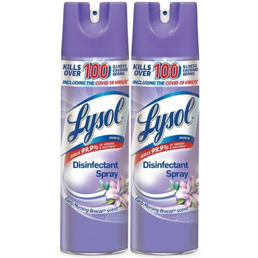 2X - Lysol Early Morning Breeze Disinfectant Spray - 19oz/2ct
