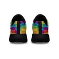 thumbnail image 4 of Human Kind Be Both LGBT Pride Shoes Sneakers Black Size 3.5, 4 of 7