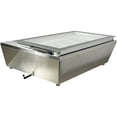 thumbnail image 6 of NSF 32 in. Countertop Gelato Ice Cream Display Freezer 8 Pan Display Freezer Stainless Steel, 6 of 15