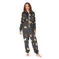 thumbnail image 2 of FORMRS Onesies Pajama for Adults Unisex Hoodie Winter Jumpsuit One Piece Sleepwear, Sizes S-2XL, Pixel Cat, 2 of 7