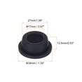 thumbnail image 2 of 4Pcs T Shape Rubber Grommet Mount Dia 27mm ID 17mm H 13.5mm Seal Protection Cable Grommets Flexible Cable Pipe, 2 of 5
