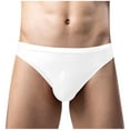 thumbnail image 2 of ibuvkizy Mens Underwear,Men's Fashion Briefs,Men Casual Fashion Solid Low Waist Sexy Underwear Breathable Briefs,Briefs Gifts,Mens Boxer Briefs, 2 of 4