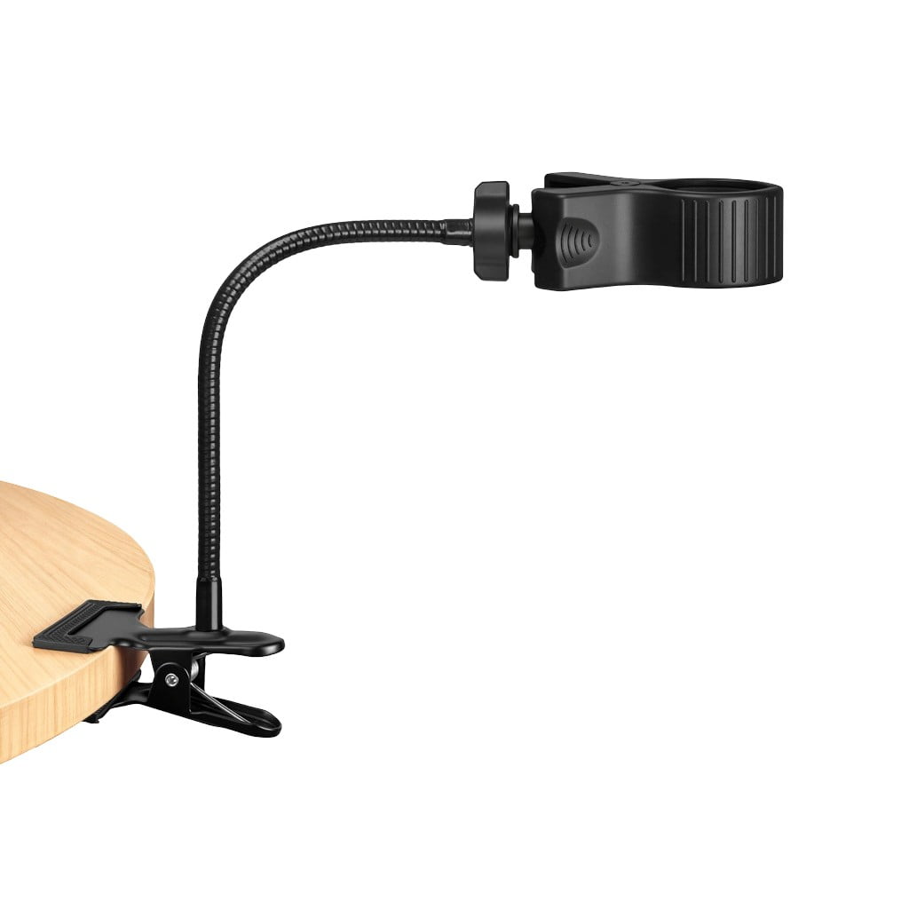 Mic Stand Microphone Stand Flexible Gooseneck Arm Clamp Holder Adjustable Clip Base for Desk Table Tripod Mounting