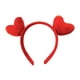 thumbnail image 4 of Diadema con corazón rojo decorativo, ligera, elástica, para el pelo, para San Valentín, accesorio versátil para el pelo para mujer, 4 of 8