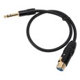 thumbnail image 1 of XLR To 6.35mm Cable, Professional Female To Male XLR To 1/4 Cord  for Microphone, 1 of 8