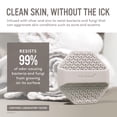 thumbnail image 2 of Face Scrubber Scrubber Scrub®, silicona antimicrobiana, 1 paquete, 2 of 7