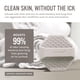 thumbnail image 2 of Face Scrubber Scrubber Scrub®, silicona antimicrobiana, 1 paquete, 2 of 7