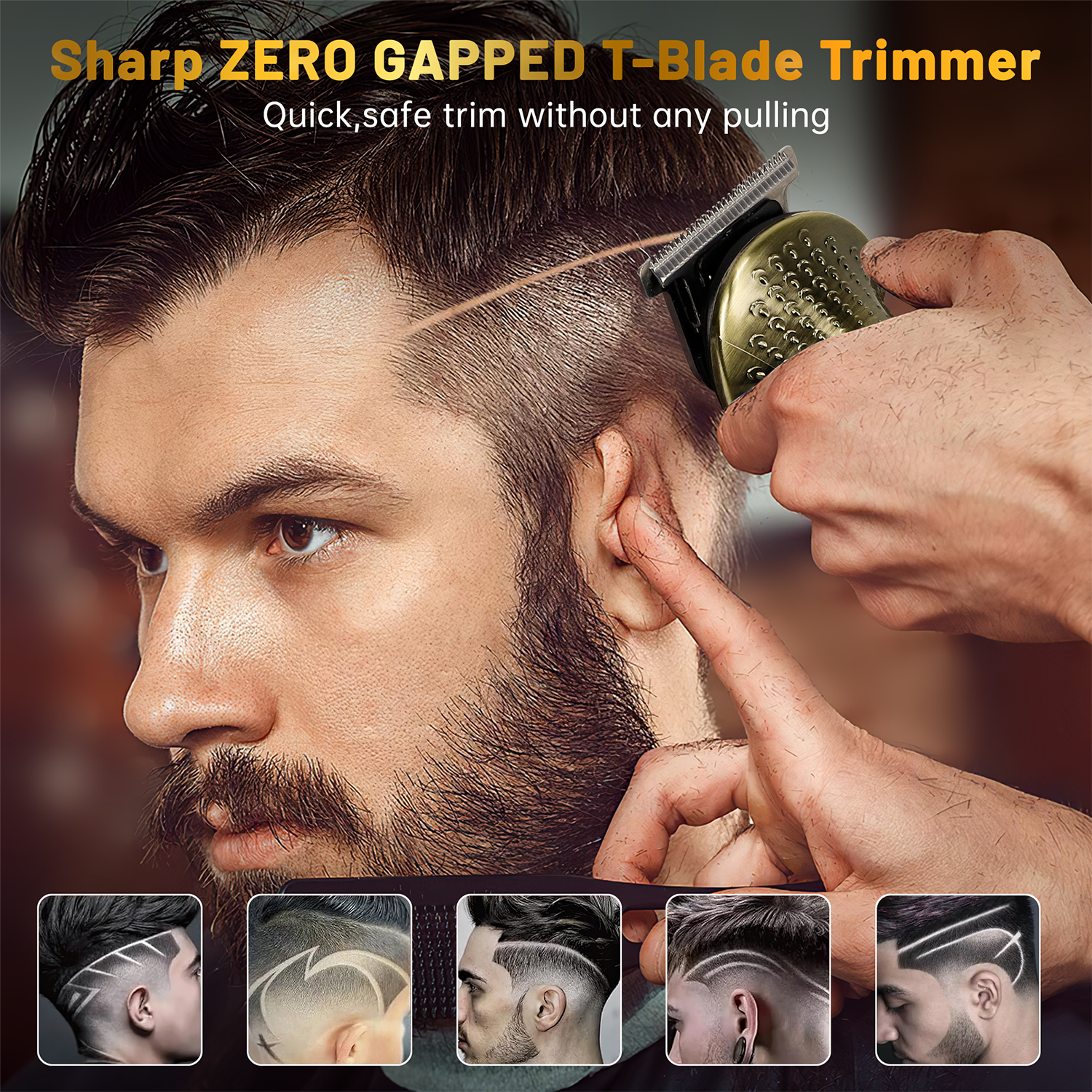 Cshidworld 6-in-1 Beard Trimmer and Hair Clipper Kit photo 8