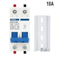 thumbnail image 1 of Fule DC Miniature Circuit Breaker 2 Pole 500V 32 Amp Isolator DC Disconnect Switch, 1 of 9
