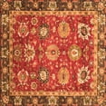 thumbnail image 1 of Ahgly Company Indoor Square Oriental Orange Traditional Area Rugs, 3' Square, 1 of 4