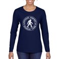 thumbnail image 2 of Wild Bobby Official Bigfoot Search Team Funny Sasquatch Pop Culture Women Graphic Long Sleeve Tee, 2 of 6