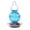 Sky Blue#004, variant on Glass Hummingbird Feeder for Outdoors Hanging, 26Oz Humming Bird Nectar Feeders with Perch & 5 Flower Feeding Ports, Leak Proof for Outside Garden Decor, Gifts for Women