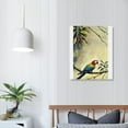 thumbnail image 4 of ARISTURING Parrot Wall Art: Tropical Rain Forest Animal Picture Canvas Print Painting For Living Room Wall Decor - Beautiful Bird Poster Farmhouse Modern Home Decorations 16x20 in, 4 of 5
