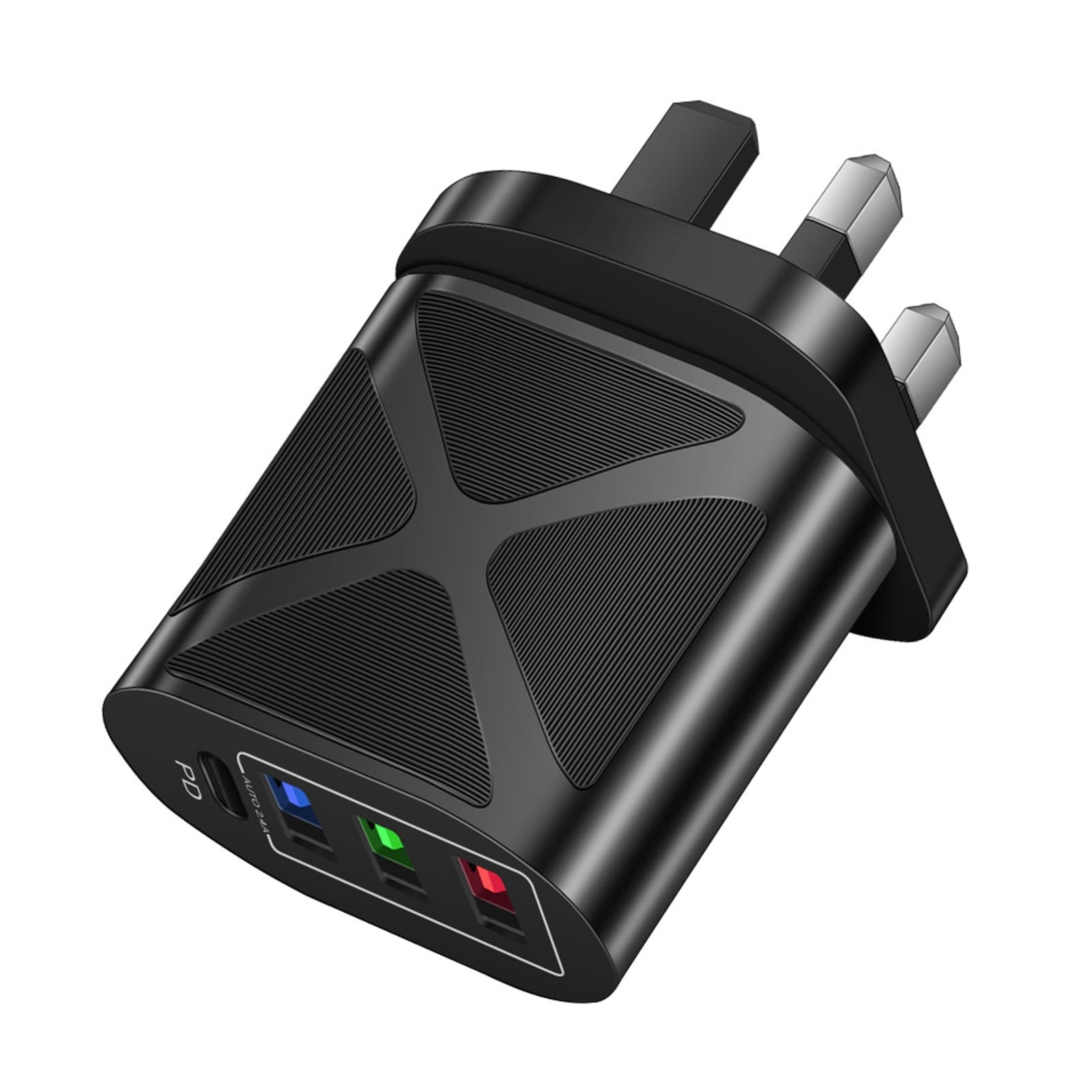 Charging Cords for Android Phones with Wall Plug 3.1a Multi Port 3usb