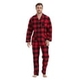 thumbnail image 4 of Kolipajam Men's 100% Cotton Flannel Pajama Set Yarn Dyed Cozy Bottom with Pockets Pjs for Men XL, 4 of 5