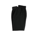 thumbnail image 2 of bar III Womens Contrast Trim Casual Jogger Pants, Black, XX-Large, 2 of 2