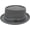 Gray, variant on Unisex Summer Breathable Mesh Pork Pie Hat, Mens Wide Brim Beach Sun Cap with Adjustable String, Vintage Bowler Fedora Hat for Men Women Head 22-23.6"(Green)